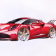 Illustration for article titled Alfa Romeo 4C-V8 Design Study